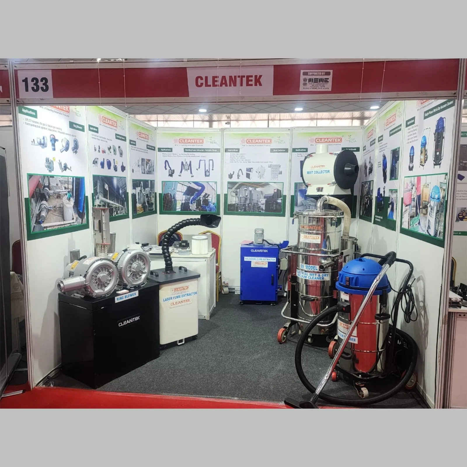 Cleantek Showcases Innovative Air Pollution Control Solutions at India MSME Conclave 2025